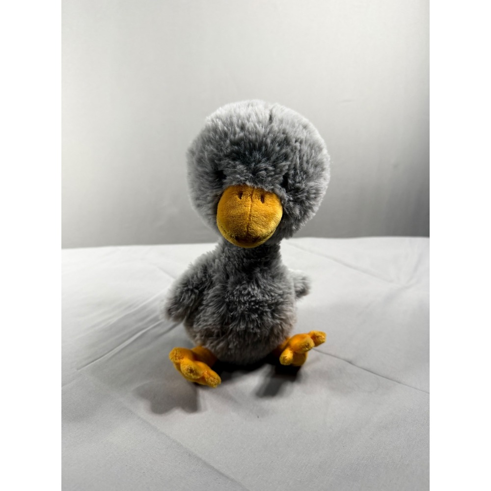 Compendium Live Inspired Gray Duckling Plush Stuffed Animal Orange Beak Feet